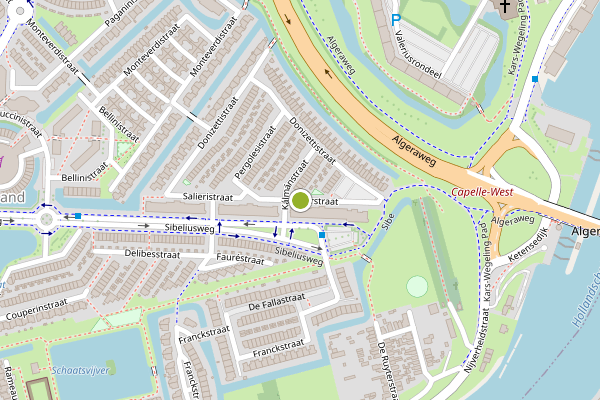 Ambulance-melding op Leharstraat, Capelle aan den IJssel op 13 juli, kaart-overzicht