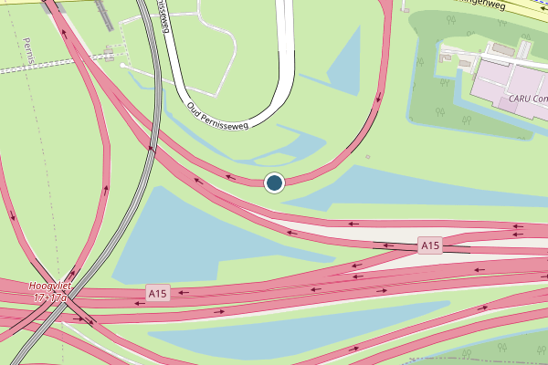 Brandweer + Politie samen ter plaatse op Pernis, Rotterdam op 15 juli, kaart-overzicht nieuws-bericht