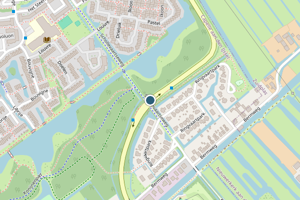 Politie-melding op Burgemeester van Beresteijnlaan, Capelle aan den IJssel op 15 juli, kaart-overzicht