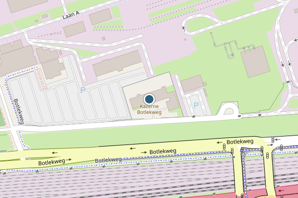 Politie-melding op Botlek, Rotterdam op 15 juli, kaart-overzicht