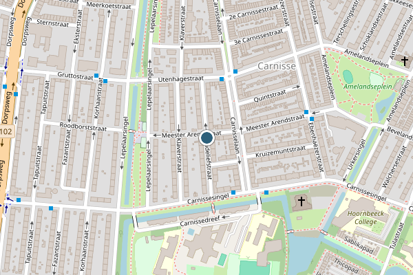 Politie-melding op Madeliefstraat, Rotterdam op 15 juli, kaart-overzicht