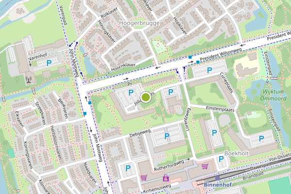 Ambulance-melding op Joliotplaats, Rotterdam op 15 juli, kaart-overzicht