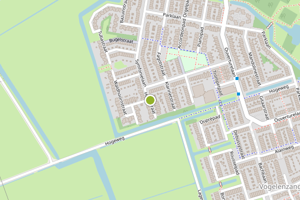Ambulance-melding op Hobostraat, Spijkenisse op 16 juli, kaart-overzicht