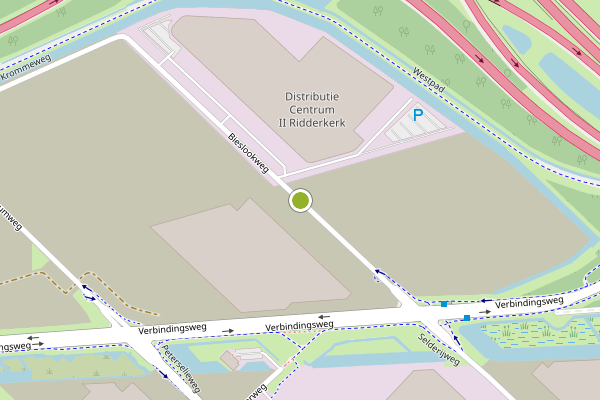 Ambulance-melding op Bieslookweg, Ridderkerk op 16 juli, kaart-overzicht