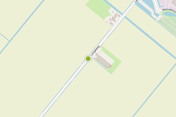 Ambulance-melding op Langeweg, Zuidland op 16 juli, kaart-overzicht