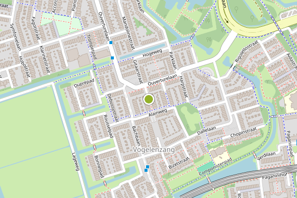 Ambulance-melding op Citerstraat, Spijkenisse op 16 juli, kaart-overzicht