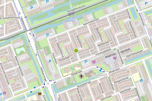 Ambulance-melding op Gruttostraat, Vlaardingen op 9 mei, kaart-overzicht