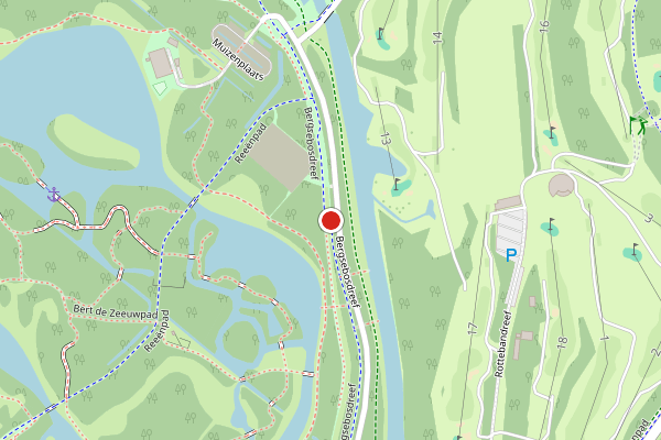 Brandweer-melding op Bergsebosdreef, Bergschenhoek op 17 juli, kaart-overzicht
