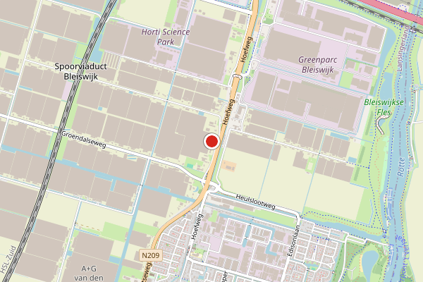 Brandweer-melding op Bleiswijk op 17 juli, kaart-overzicht