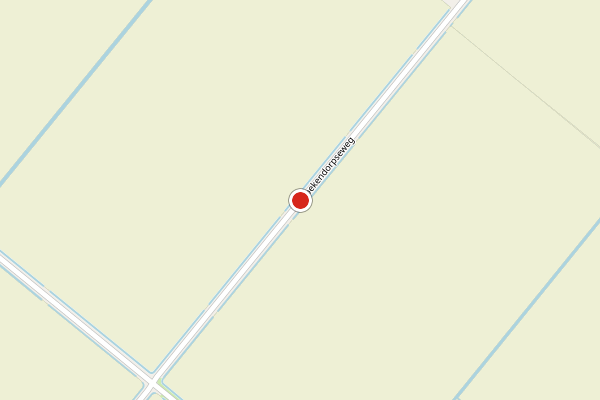 Brandweer-melding op Koekendorpseweg, Zuidland op 17 juli, kaart-overzicht