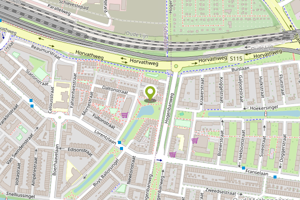 Ambulance-melding op Jan Leeghwaterpad, Schiedam op 24 april, kaart-overzicht