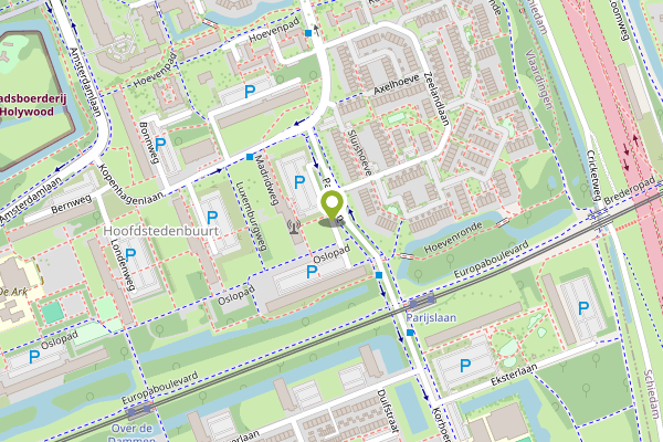 Ambulance-melding op Wenenweg, Vlaardingen op 23 april, kaart-overzicht