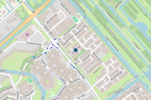 Politie-melding op Leasestraat, Capelle aan den IJssel op 19 juli, kaart-overzicht