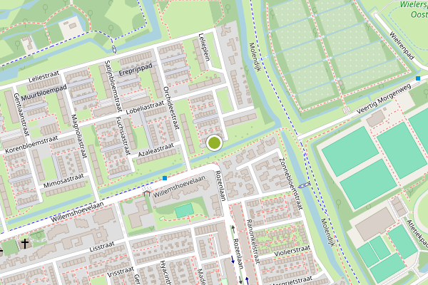 Ambulance-melding op Nepetapad, Spijkenisse op 19 juli, kaart-overzicht