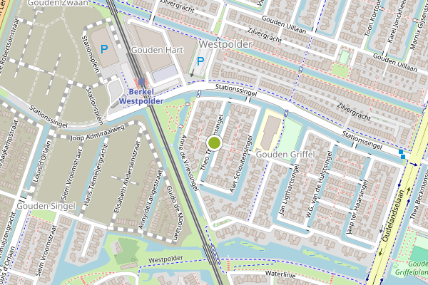 Ambulance-melding op Theo Thijssensingel, Berkel en Rodenrijs op 19 juli, kaart-overzicht