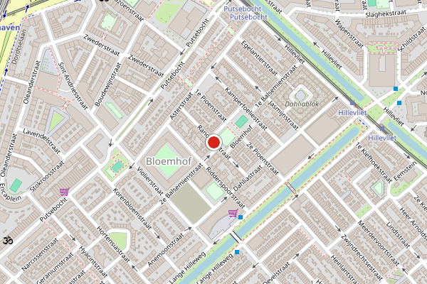 Brandweer-melding op Ranonkelstraat, Rotterdam op 19 juli, kaart-overzicht