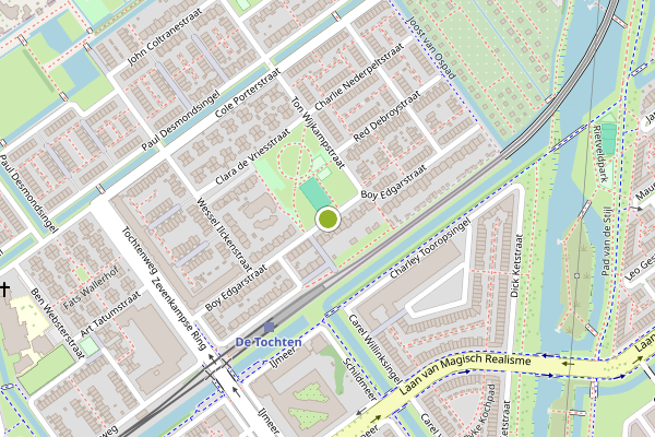 Ambulance-melding op Boy Edgarstraat, Rotterdam op 19 juli, kaart-overzicht