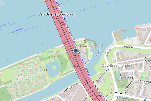 Politie-melding op Feijenoord 24, Rotterdam op 20 juli, kaart-overzicht