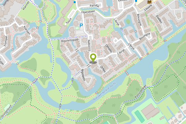 Ambulance-melding op Rigoletto, Capelle aan den IJssel op 24 april, kaart-overzicht