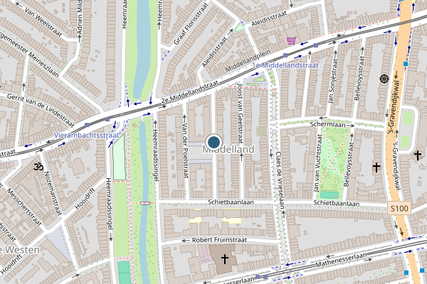 Politie-melding op Hendrick Sorchstraat, Rotterdam op 20 juli, kaart-overzicht