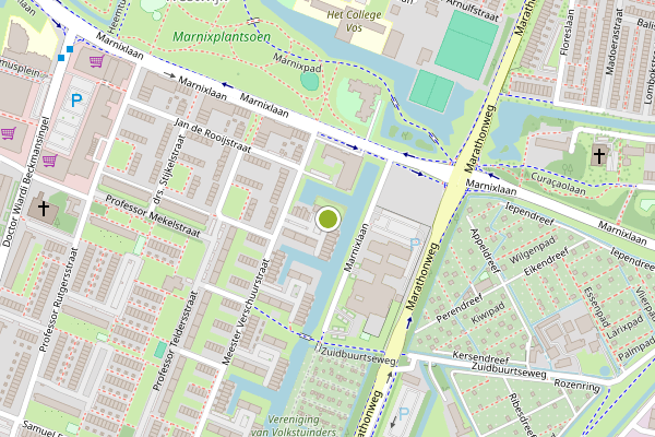 Ambulance-melding op Jan Thijssenstraat, Vlaardingen op 10 mei, kaart-overzicht