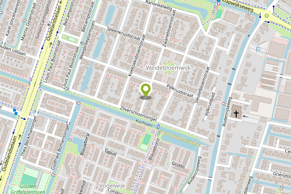 Ambulance-melding op Zwanebloemstraat, Berkel en Rodenrijs op 23 april, kaart-overzicht