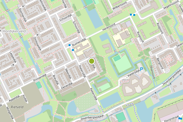 Ambulance-melding op Rekerdijk, Rotterdam op 21 juli, kaart-overzicht