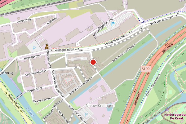 Brandweer-melding op Rie Mastenbroeklaan, Rotterdam op 22 juli, kaart-overzicht