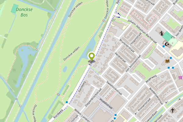 Ambulance-melding op IJsselmondse Randweg, Ridderkerk op 23 april, kaart-overzicht
