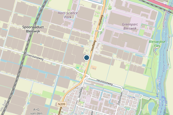Politie-melding op Bleiswijk op 22 juli, kaart-overzicht