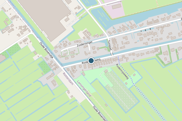 Politie-melding op Rodenrijseweg, Berkel en Rodenrijs op 13 mei, kaart-overzicht