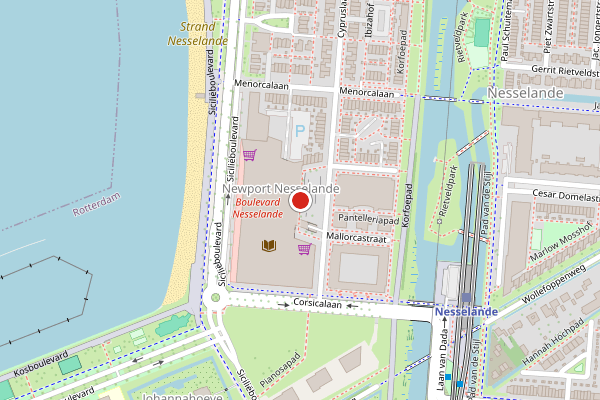 Brandweer-melding op Maltaplein, Rotterdam op 23 juli, kaart-overzicht