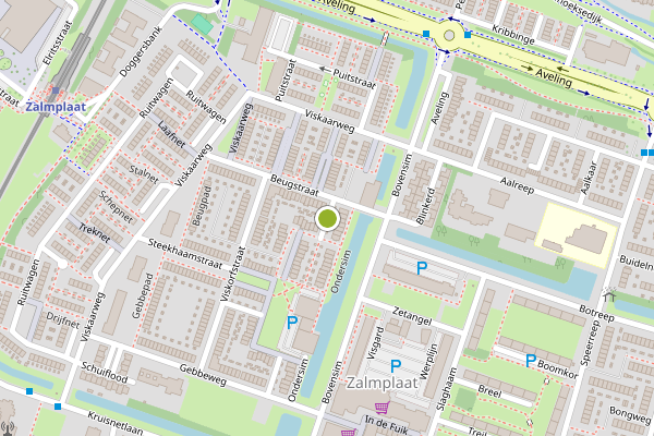 Ambulance-melding op Ankerkuilstraat, Hoogvliet op 23 juli, kaart-overzicht