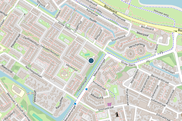 Politie-melding op Scholeksterstraat, Rozenburg op 24 juli, kaart-overzicht