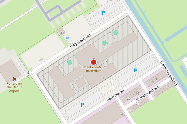 Ambulance + Brandweer samen ter plaatse op Portelabaan, Rotterdam op 24 juli, kaart-overzicht nieuws-bericht