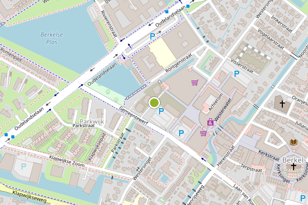Ambulance-melding op Petrus Camperstraat, Berkel en Rodenrijs op 13 mei, kaart-overzicht