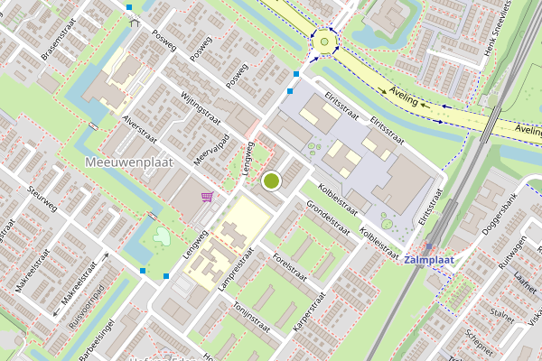 Ambulance-melding op Heilbotstraat, Hoogvliet op 25 juli, kaart-overzicht