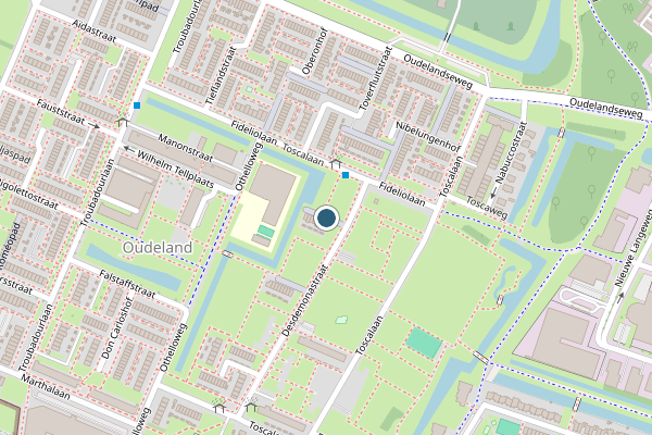 Politie-melding op Desdemonastraat, Hoogvliet op 25 juli, kaart-overzicht