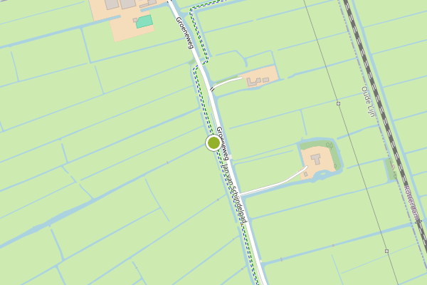 Ambulance-melding op Jan van Schijndelpad, Schiedam op 17 mei, kaart-overzicht