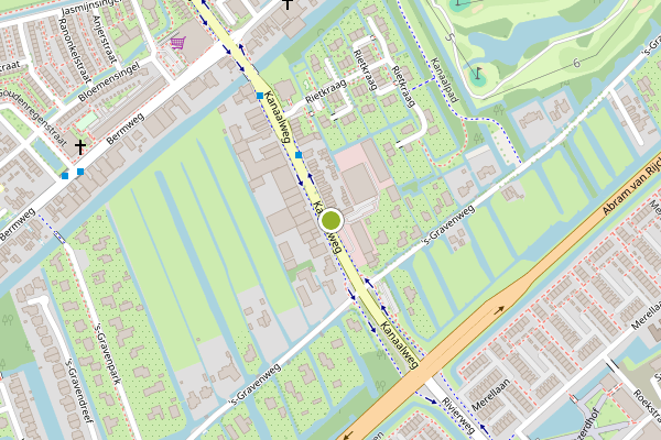 Ambulance-melding op Kanaalweg, Capelle aan den IJssel op 26 juli, kaart-overzicht