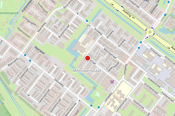 Brandweer-melding op Alverstraat, Hoogvliet op 26 juli, kaart-overzicht
