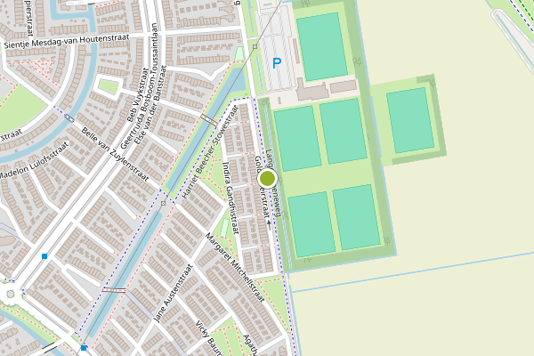 Ambulance-melding op Lange Groeneweg, Spijkenisse op 26 juli, kaart-overzicht