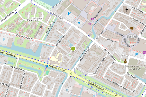 Ambulance-melding op De Warmoezerij, Berkel en Rodenrijs op 26 juli, kaart-overzicht