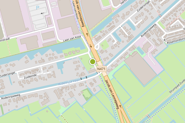 Ambulance-melding op Laan van Koot, Berkel en Rodenrijs op 17 mei, kaart-overzicht