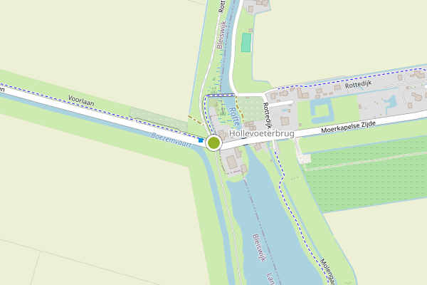 Ambulance-melding op Rottedijk, Bleiswijk op 17 mei, kaart-overzicht