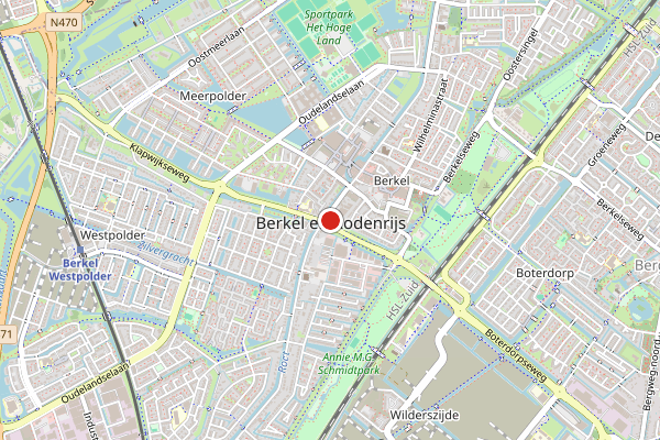 Brandweer-melding op Robijn, Berkel en Rodenrijs op 15 mei, kaart-overzicht