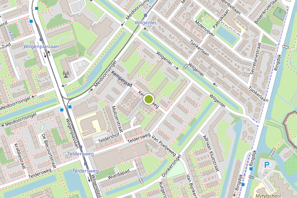 Ambulance-melding op Kemperweg, Rotterdam op 27 juli, kaart-overzicht
