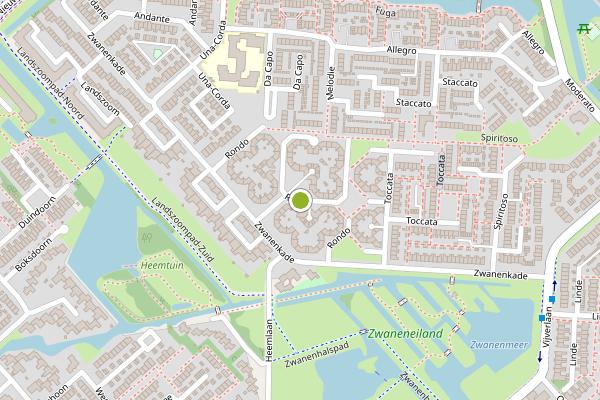 Ambulance-melding op Rondo, Krimpen aan den IJssel op 16 mei, kaart-overzicht