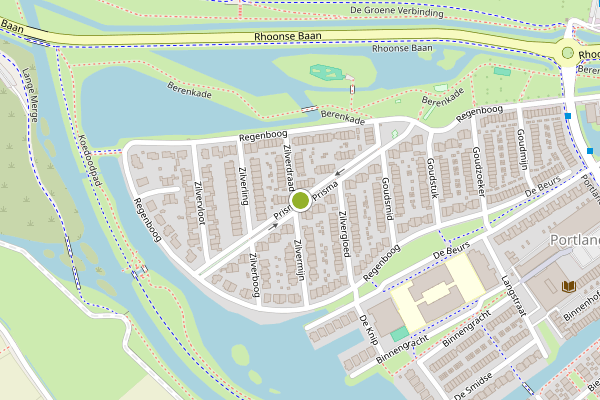 Ambulance-melding op Prisma, Rhoon op 27 juli, kaart-overzicht