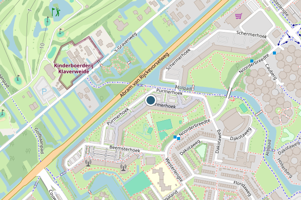Politie-melding op Purmerhoek, Capelle aan den IJssel op 28 juli, kaart-overzicht